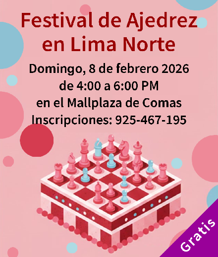 Festival de Ajedrez en Comas, Lima Norte.